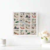 Kweek je eigen keuken vierkante klok (Huis)