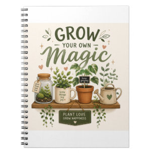Kweek Je Eigen Magie   Mini Tuin Esthetische Plant Notitieboek