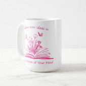 Kweek nieuwe ideeën in de tuin van je geest Mok (Voorkant links)