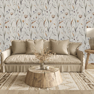 Kweekbare Wilde Bloemen Behang