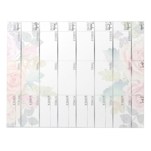 Kweekblad Checklist Planner planning Notitieblok (Voorkant)