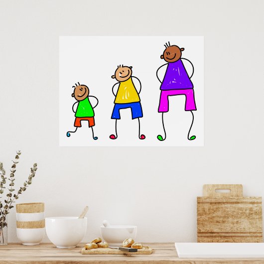 Kweekboeien Poster (Keuken)