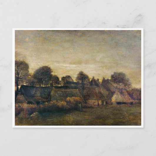 Kweekdorp in Twilight (1884) Briefkaart (Voorkant)