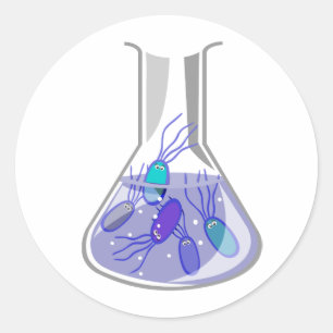 Kweekfles Ronde Sticker