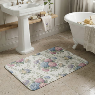 Kweekkleurige Hortensia Bloemen Badmat