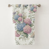 Kweekkleurige Hydrangeabloemen Bad Handdoek (Insitu)
