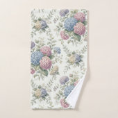 Kweekkleurige Hydrangeabloemen Bad Handdoek (Handdoek)