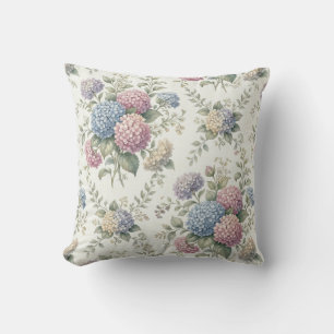 Kweekkleurige Hydrangeabloemen  Kussen