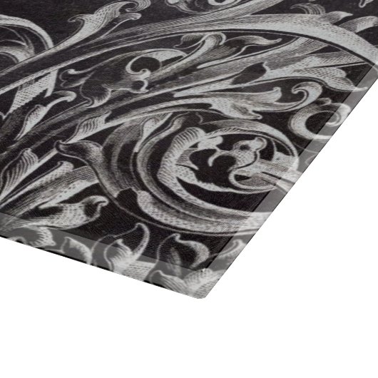 kweekvijver - flourls - monogram karton snijplank (Hoek)