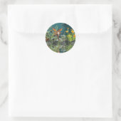 kweekvijver ronde sticker (Tas)