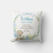 Kweekvijver van de geboortenstallen, schattige ted kussen (Voorkant)