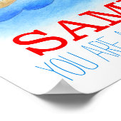 Kweekvuurtoren voor baby's citeren poster (Hoek)