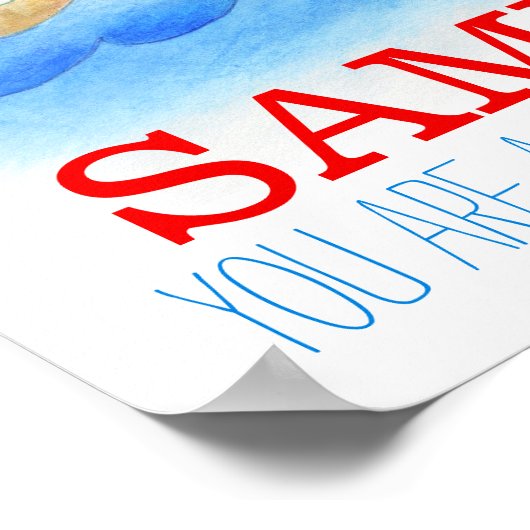 Kweekvuurtoren voor baby's citeren poster (Hoek)