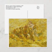 Kweeperen, Citroenen, Peren en Druiven door Van Briefkaart (Voorkant / Achterkant)