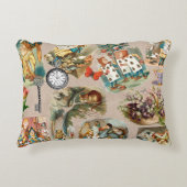 Kwekerij Alice Kleurrijke jaren 1800 Classic Wonde Accent Kussen (Voorkant)