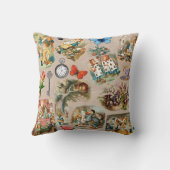 Kwekerij Alice Kleurrijke jaren 1800 Classic Wonde Kussen (Achterkant)