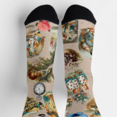 Kwekerij Alice Kleurrijke jaren 1800 Classic Wonde Sokken (Top)