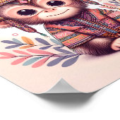 Kwekerij Art Nusantara / Erfgoed Baby Dieren Poster (Hoek)