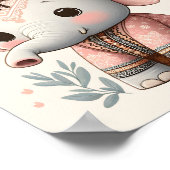 Kwekerij Art Nusantara / Erfgoed Baby Dieren Poster (Hoek)