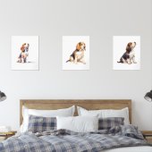 Kwekerij Beagle Wall Art, Beagle Puppy Art Muurkunst Sets (Slaapkamer)