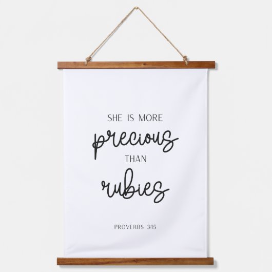 Kwekerij Bijbel Verse Hanging Tapestry Set Hangend Wandkleed (Voorkant)