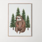 Kwekerij Decor Woodland Animal Wall Art Decor Poster