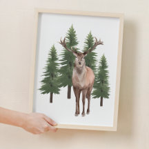 Kwekerij Decor Woodland Animal Wall Art Decor