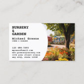 Kwekerij en tuin visitekaartje (Voorkant)