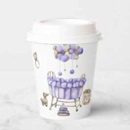 Kwekerij genderneutraal Baby shower Papieren Bekers