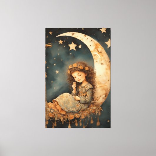 Kwekerij Luna Child Art Print (Voorkant)