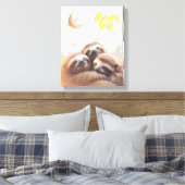 Kwekerij muur kunst - Canvas Print - Dream Big (Insitu (Slaapkamer))