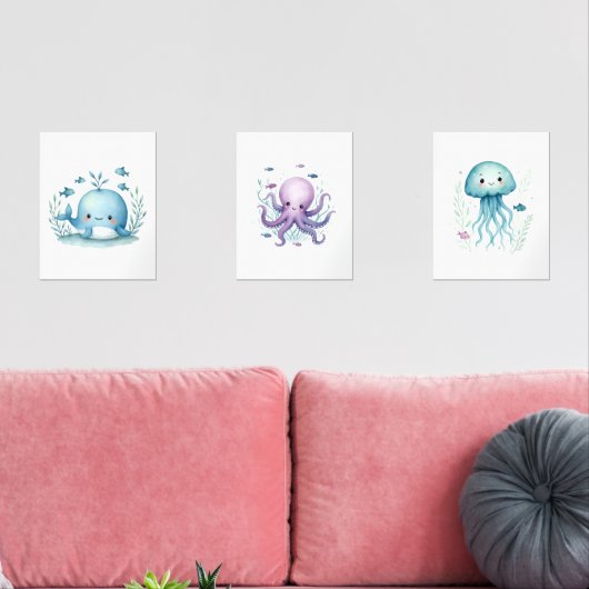 Kwekerij Ocean Prints (Woonkamer)