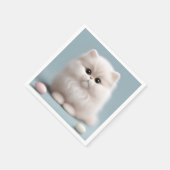 Kwekerij Perzische Kat Kitten Servet (Hoek)