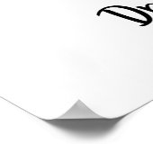 Kwekerij positieve bevestiging droom grote olifant poster (Hoek)