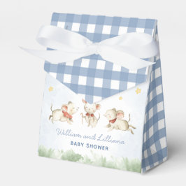 Kwekerij Rhyme Baby shower gunstbox Bedankdoosjes