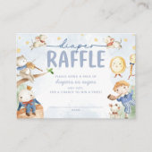 Kwekerij Rhyme Baby shower Luier Raffle Informatiekaartje (Voorkant)