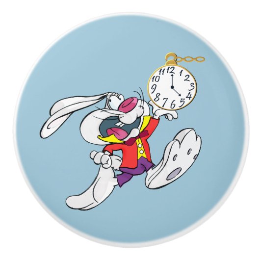 Kwekerij Rhyme Lade Knop - Alice in Wonderland (Voorkant)