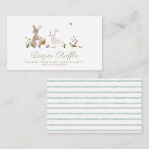 Kwekerij Rhyme moeder Gans dier Luier loterij Informatiekaartje