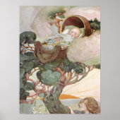  kwekerij Rhyme Rock a Bye Baby Poster (Voorkant)