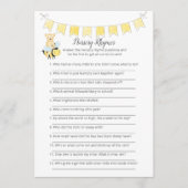 Kwekerij Rhymes Game Boy Teddy Bear Kaart (Voorkant)