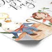 Kwekerij Rhymes Raad wat er in de luiertas zit Poster (Hoek)