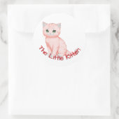 kwekerij ronde sticker (Tas)