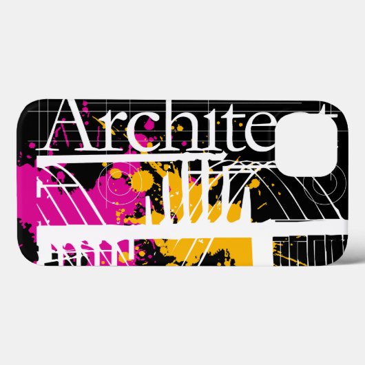 Kwestie architect iphone 13 Case-Mate iPhone case (Achterkant (horizontaal))