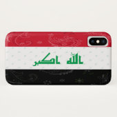 Kwestie over Irak-vlag Case-Mate iPhone Case (Achterkant (horizontaal))