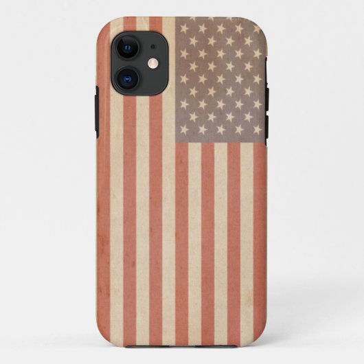 Kwestie voor Amerikaanse vlag Case-Mate iPhone Case (Achterkant)