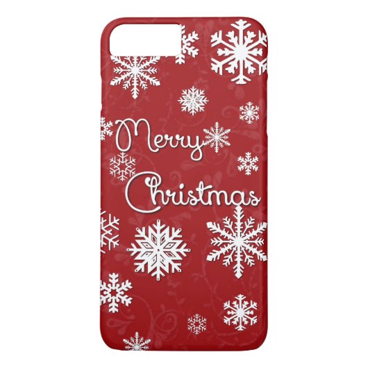 Kwestie voor prettige kerstsnowflake Case-Mate iPhone case (Achterkant)