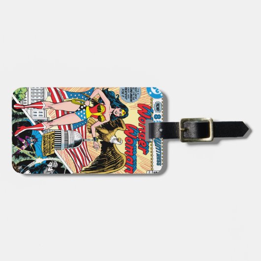 Kwestie Wonder Woman #272 Bagagelabel (Voorkant horizontaal)