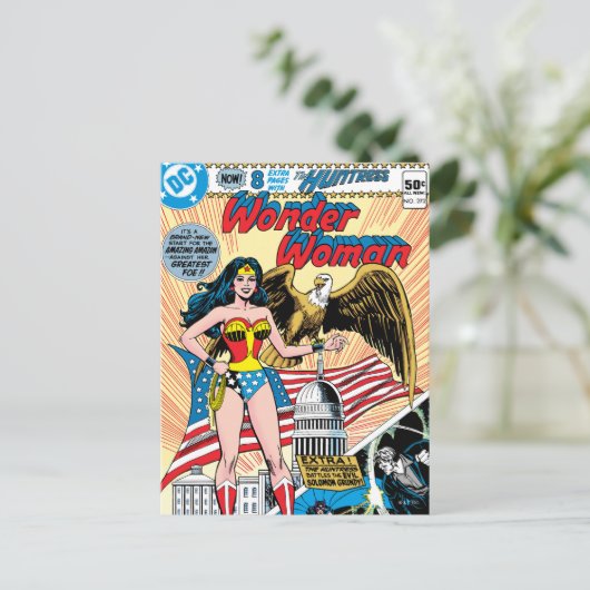 Kwestie Wonder Woman #272 Briefkaart (Staand voorkant)