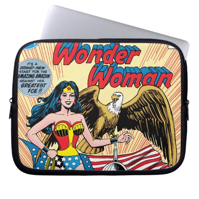 Kwestie Wonder Woman #272 Laptop Sleeve (Voorkant)