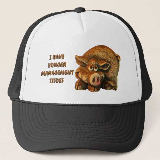 Kwesties in verband met cute glimlach-jager-beheer trucker pet (Voorkant)